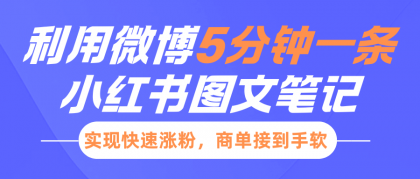 小红书利用微博5分钟一条图文笔记,实现快速涨粉,商单接到手软-颜夕资源网-第17张图片 小红书利用微博5分钟一条图文笔记,实现快速涨粉,商单接到手软-颜夕资源网-第17张图片