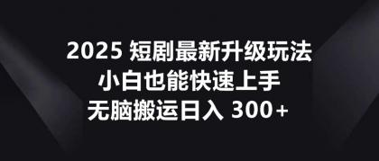 2025短剧最新升级玩法,小白也能快速上手,无脑搬运日入300+-颜夕资源网-第17张图片 2025短剧最新升级玩法,小白也能快速上手,无脑搬运日入300+-颜夕资源网-第17张图片
