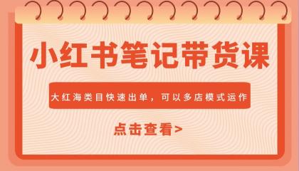 小红书笔记带货课,大红海类目快速出单,市场大,可以多店模式运作-颜夕资源网-第17张图片 小红书笔记带货课,大红海类目快速出单,市场大,可以多店模式运作-颜夕资源网-第17张图片