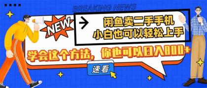 淘宝闲鱼二手手机,新手也能快速上手,懂得用这种方法,你就可以日入800-颜夕资源网-第17张图片 淘宝闲鱼二手手机,新手也能快速上手,懂得用这种方法,你就可以日入800-颜夕资源网-第17张图片