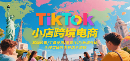 TikTok小店跨境电商,基础设置/工具使用/运营技巧/数据分析,全程实操导向开店全流程-颜夕资源网-第17张图片 TikTok小店跨境电商,基础设置/工具使用/运营技巧/数据分析,全程实操导向开店全流程-颜夕资源网-第17张图片