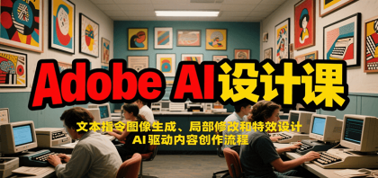 Adobe AI设计课:文本指令图像生成、局部修改和特效设计,AI驱动内容创作流程-颜夕资源网-第17张图片 Adobe AI设计课:文本指令图像生成、局部修改和特效设计,AI驱动内容创作流程-颜夕资源网-第17张图片
