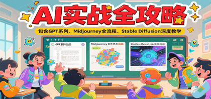 AI实战全攻略,包含GPT系列、Midjourney全流程、Stable Diffusion深度教学-颜夕资源网-第17张图片 AI实战全攻略,包含GPT系列、Midjourney全流程、Stable Diffusion深度教学-颜夕资源网-第17张图片