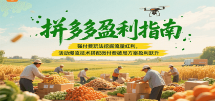 拼多多盈利指南：强付费玩法挖掘流量红利，活动爆流技术搭配微付费方案实现盈利跃升-颜夕资源网-第17张图片
