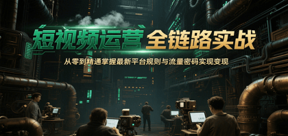 短视频运营全链路实战,从零到精通掌握最新平台规则与流量密码实现变现-颜夕资源网-第17张图片 短视频运营全链路实战,从零到精通掌握最新平台规则与流量密码实现变现-颜夕资源网-第17张图片