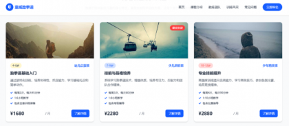 100套好看的网站模版-颜夕资源网-第17张图片