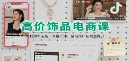 高价饰品电商课:高利润率选品,流量入池,全站推广与销量提升-颜夕资源网-第17张图片 高价饰品电商课:高利润率选品,流量入池,全站推广与销量提升-颜夕资源网-第17张图片