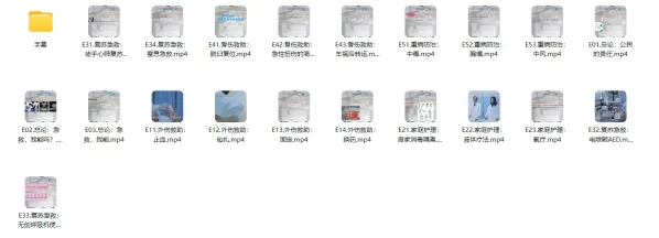 必备急救知识,听听真正的专业方法!上海交通大学:急救知识(全20讲)-颜夕资源网-第17张图片 必备急救知识,听听真正的专业方法!上海交通大学:急救知识(全20讲)-颜夕资源网-第17张图片