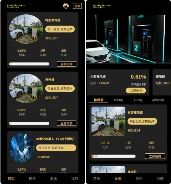 Fidelity充电桩投资理财系统源码-前端uniapp纯源码+后端PHP-颜夕资源网-第21张图片 Fidelity充电桩投资理财系统源码-前端uniapp纯源码+后端PHP-颜夕资源网-第21张图片