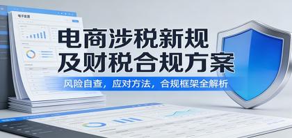 电商涉税新规及财税合规方案:风险自查,应对方法,合规框架全解析-颜夕资源网-第17张图片 电商涉税新规及财税合规方案:风险自查,应对方法,合规框架全解析-颜夕资源网-第17张图片