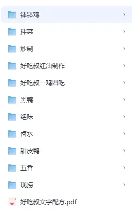 【全套卤肉熟食配方】,感兴趣的可以看看-颜夕资源网-第17张图片 【全套卤肉熟食配方】,感兴趣的可以看看-颜夕资源网-第17张图片