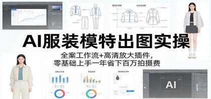 AI服装模特出图实操:全案工作流+ 高清放大插件,零基础上手一年省下百万拍摄费-颜夕资源网-第17张图片 AI服装模特出图实操:全案工作流+ 高清放大插件,零基础上手一年省下百万拍摄费-颜夕资源网-第17张图片