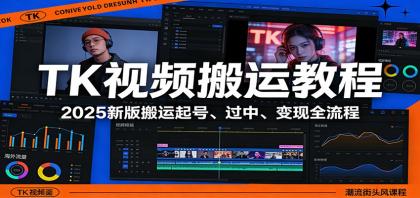 TK视频搬运教程：2025新版搬运起号、过中、变现全流程-颜夕资源网-第17张图片