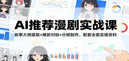 AI推荐漫剧实战课:故事大纲提取+爆款对标+分镜制作,配套全套实操资料-颜夕资源网-第17张图片 AI推荐漫剧实战课:故事大纲提取+爆款对标+分镜制作,配套全套实操资料-颜夕资源网-第17张图片