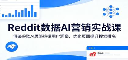 Reddit数据AI营销实战课:借鉴谷歌AI思路挖掘用户洞察,优化页面提升搜索排名-颜夕资源网-第17张图片 Reddit数据AI营销实战课:借鉴谷歌AI思路挖掘用户洞察,优化页面提升搜索排名-颜夕资源网-第17张图片