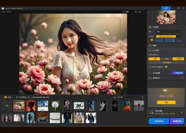 智能抠图 Matting2.6 一键快速抠图 PS 修图影楼设计 AI 抠图工具-颜夕资源网-第20张图片 智能抠图 Matting2.6 一键快速抠图 PS 修图影楼设计 AI 抠图工具-颜夕资源网-第20张图片