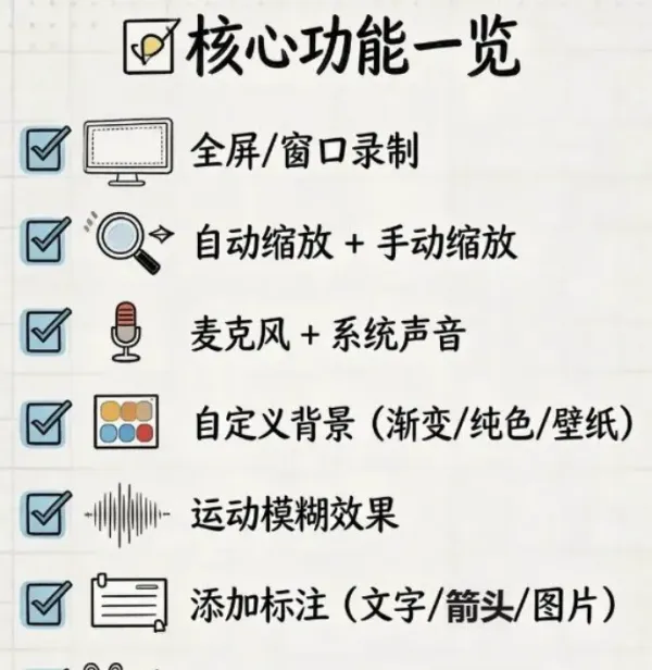 录屏工具 OpenScreen v1.3.0-颜夕资源网-第17张图片 录屏工具 OpenScreen v1.3.0-颜夕资源网-第17张图片