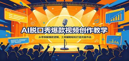 AI脱口秀爆款视频创作教学：从零拆解爆款逻辑，工具辅助轻松打造流量作品-颜夕资源网-第17张图片