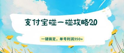 支付宝碰一碰攻略2.0,一键搞定,单号利润350+-颜夕资源网-第17张图片 支付宝碰一碰攻略2.0,一键搞定,单号利润350+-颜夕资源网-第17张图片