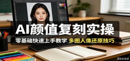 AI颜值复刻实操,零基础快速上手教学,多图人像还原技巧-颜夕资源网-第17张图片 AI颜值复刻实操,零基础快速上手教学,多图人像还原技巧-颜夕资源网-第17张图片