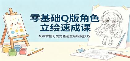 零基础Q版角色立绘速成课,从零掌握可爱角色造型与绘制技巧-颜夕资源网-第17张图片 零基础Q版角色立绘速成课,从零掌握可爱角色造型与绘制技巧-颜夕资源网-第17张图片