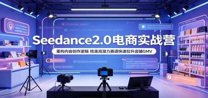 Seedance2.0电商实战营:重构内容创作逻辑,找准高潜力赛道快速拉升店铺GMV-颜夕资源网-第17张图片 Seedance2.0电商实战营:重构内容创作逻辑,找准高潜力赛道快速拉升店铺GMV-颜夕资源网-第17张图片