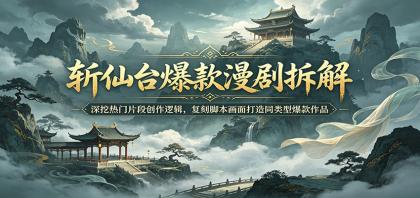 斩仙台爆款漫剧拆解:深挖热门片段创作逻辑,复刻脚本画面打造同类型爆款作品-颜夕资源网-第17张图片 斩仙台爆款漫剧拆解:深挖热门片段创作逻辑,复刻脚本画面打造同类型爆款作品-颜夕资源网-第17张图片