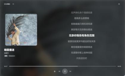 倾听音乐v1.0.4电脑版 支持下载无损音质 可听可下有歌词-颜夕资源网-第20张图片 倾听音乐v1.0.4电脑版 支持下载无损音质 可听可下有歌词-颜夕资源网-第20张图片