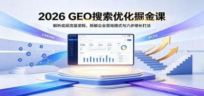 2026 GEO搜索优化掘金课:解析底层流量逻辑,拆解企业落地模式与六步增长打法-颜夕资源网-第17张图片 2026 GEO搜索优化掘金课:解析底层流量逻辑,拆解企业落地模式与六步增长打法-颜夕资源网-第17张图片
